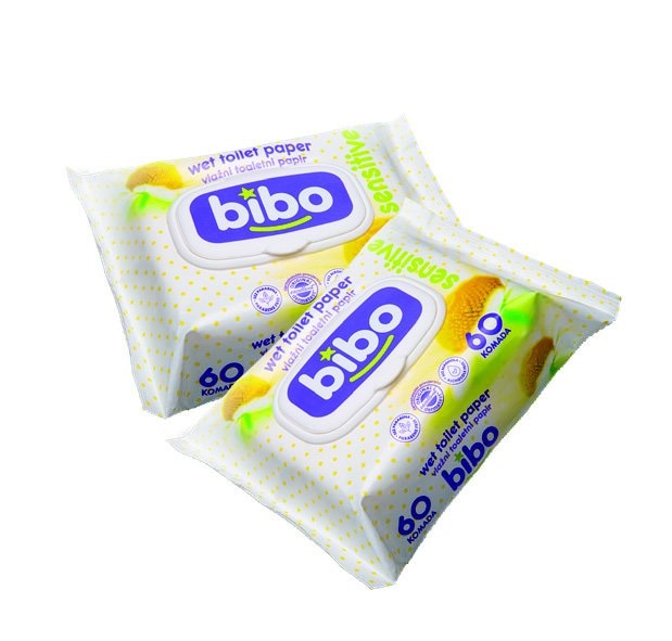 Bibo Vlažni toaletni papir 60 kom - Akcija u trgovini KTC