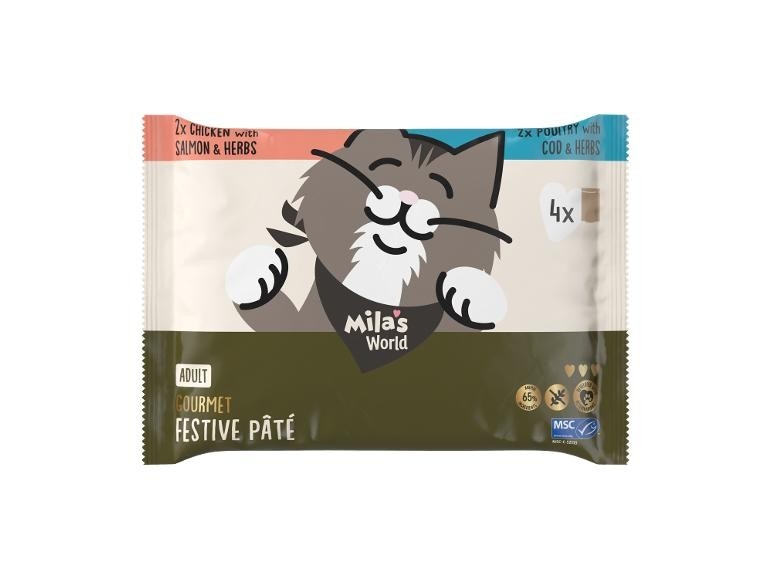 Mila's World hrana za mačke komadići u umaku s puretinom Akcija u trgovini Lidl