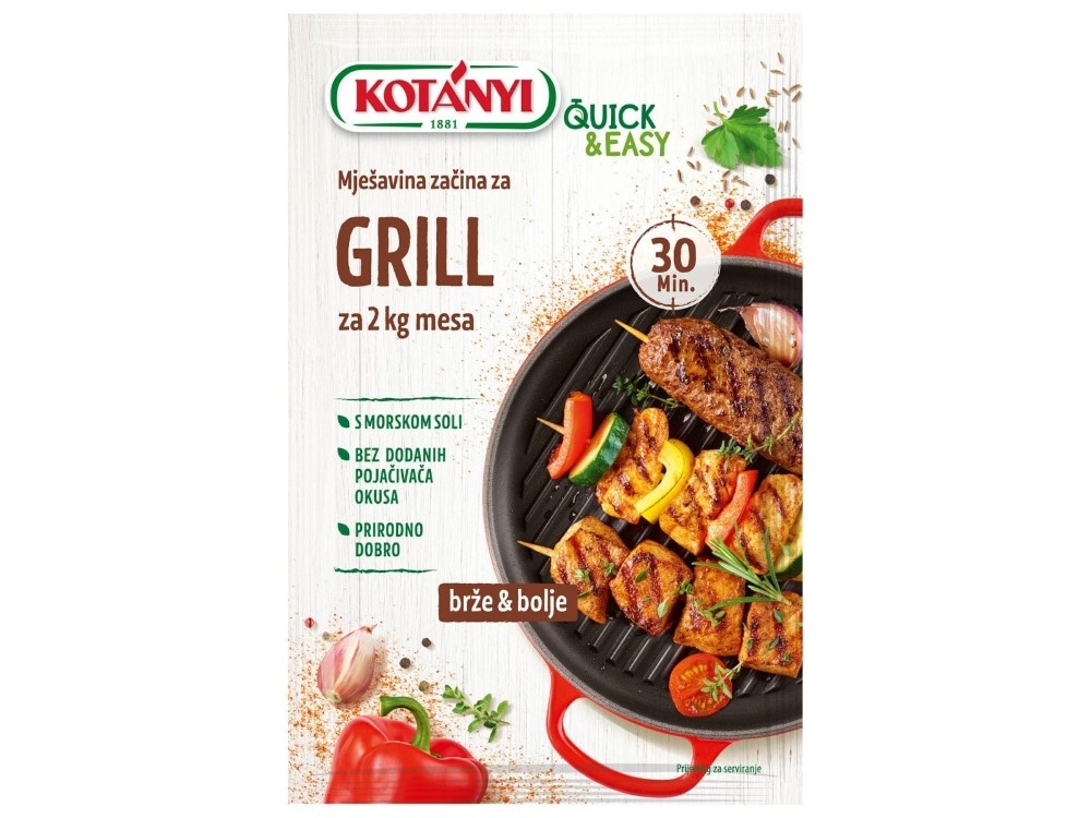 Kotanyi mješavina začina za Grill 25 g - 40 g Akcija u trgovini Kaufland