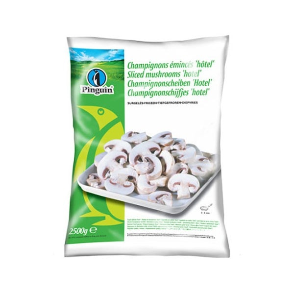 Šampinjoni rezani 2,5 kg Pinguin - Akcija u trgovini Stanić Diskont