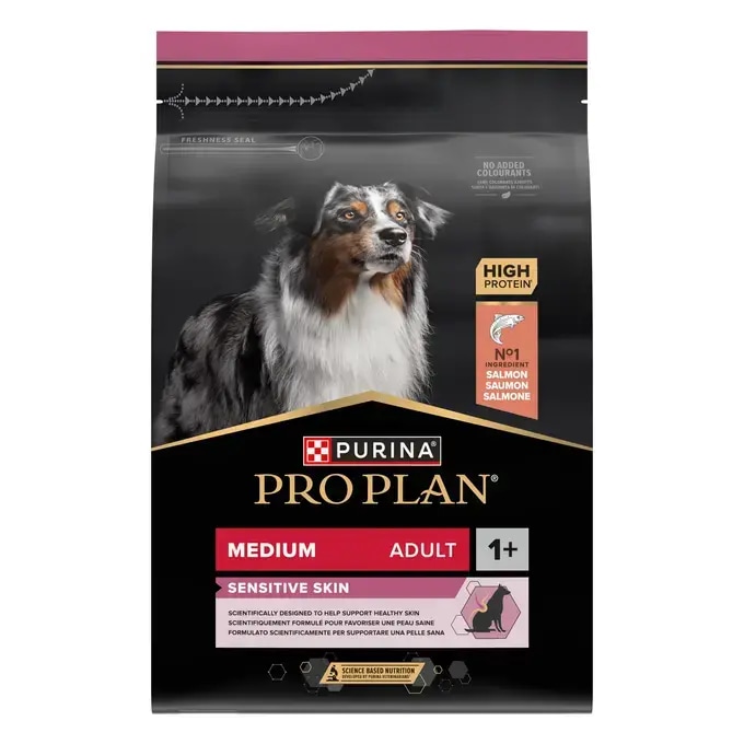 Pro Plan Medium Sensitive Skin 14kg Purina Pro Plan - Akcija u trgovini Pet Centar