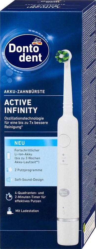 Dontodent električna četkica za zube Active Infinity 1 kom. - Akcija u trgovini Dm
