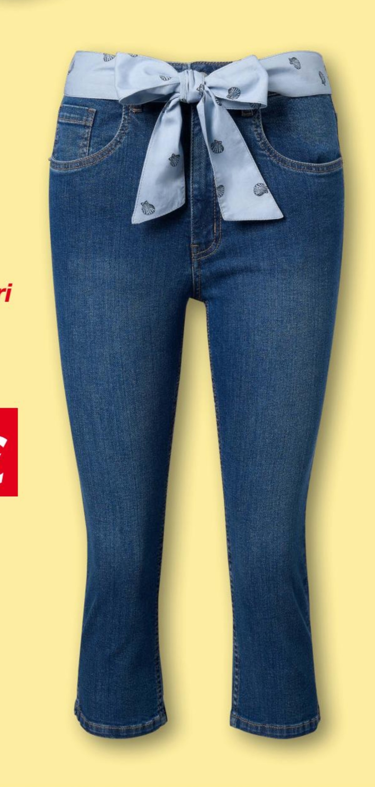 Ženske Capri traperice - Akcija u trgovini Kik