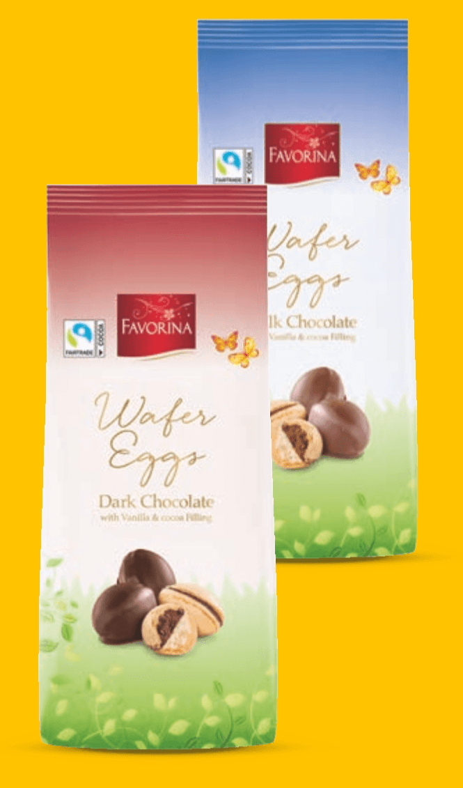 Vafel jaja 250 g Favorina - Akcija u trgovini Lidl