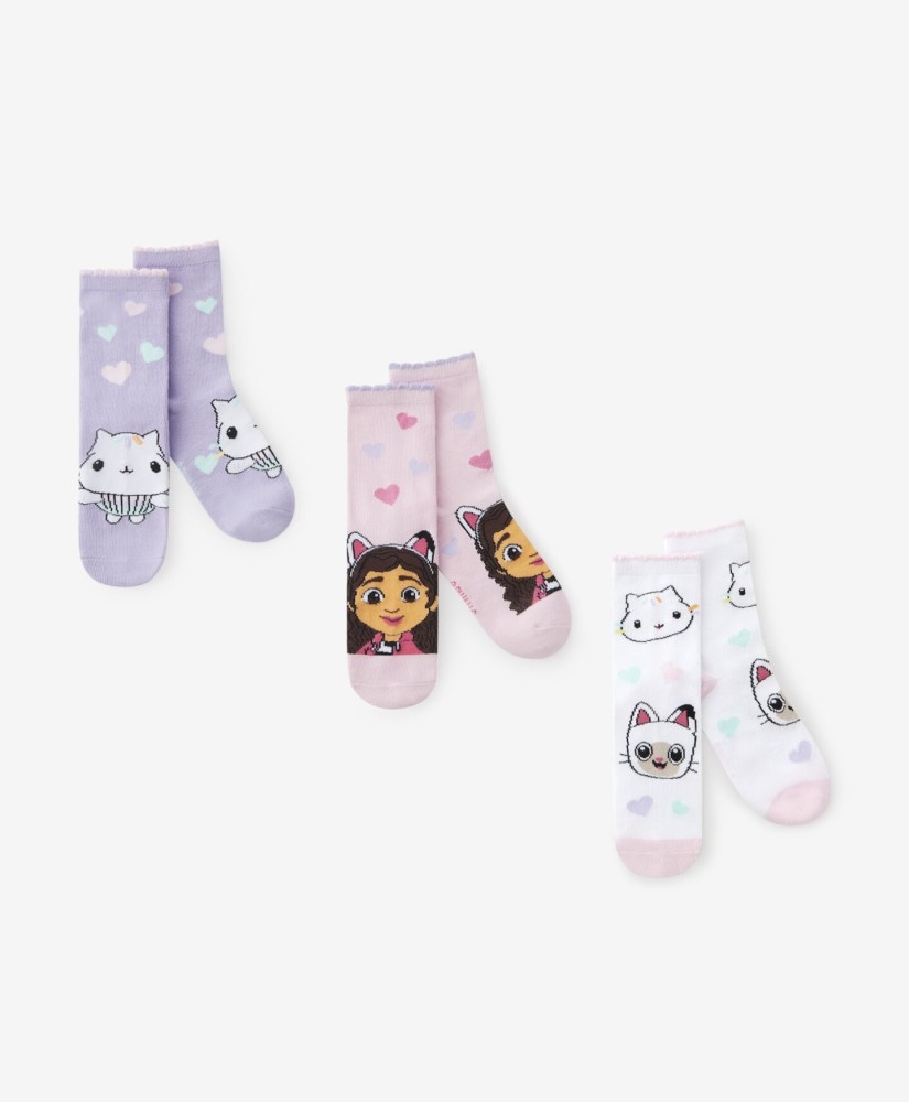 Stopalice za djevojčice 3 para Gabby'S Dollhouse - Akcija u trgovini Kaufland
