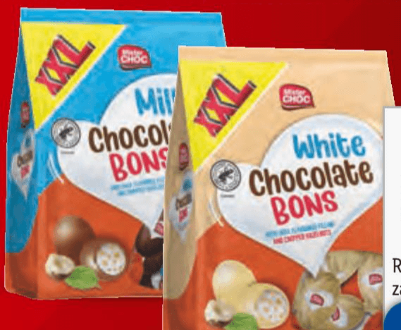 Mister Choc Čokoladni bomboni 400 g - Akcija u trgovini Lidl