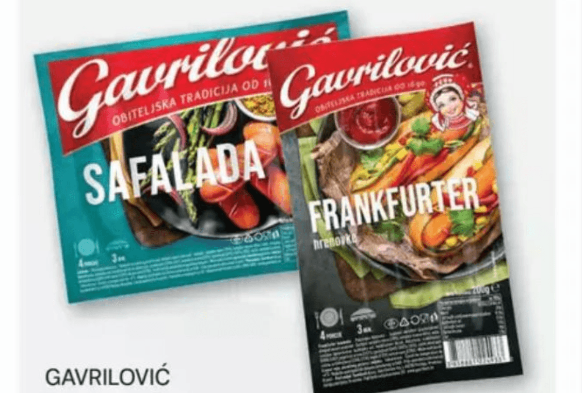 Gavrilović Hrenovke 200 g - 300 g - Akcija u trgovini Plodine