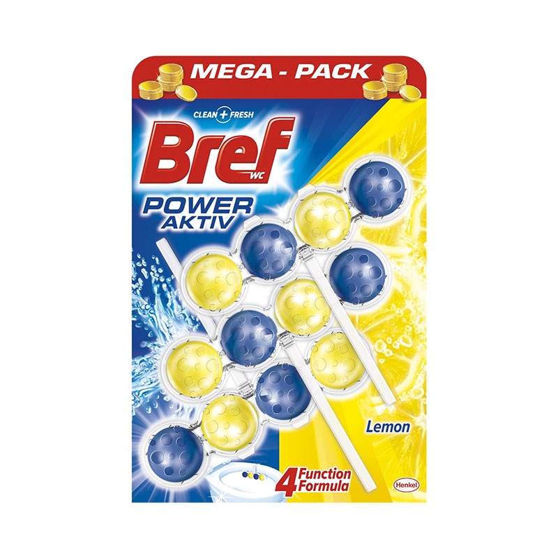 Bref osvježivač aktiv lemon 150 g, 3 x 50 g Akcija u trgovini 365 Market