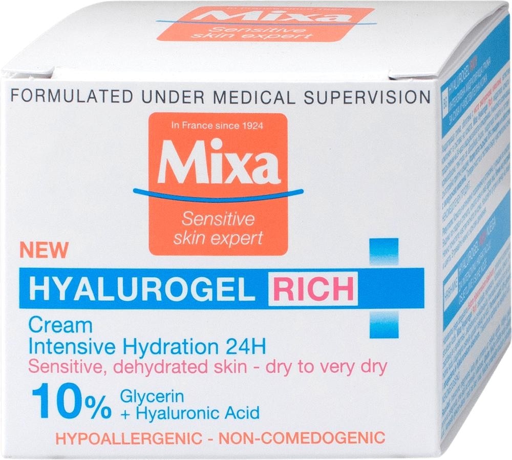 Mixa Hyalurogel Rich krema za lice 50 ml Akcija u trgovini Dm