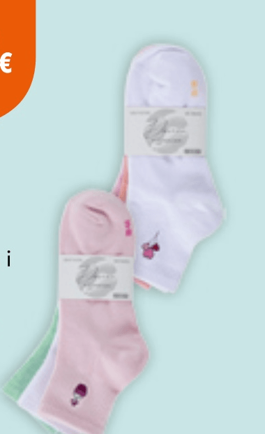 Ženske kratke čarape s vezom 3 kom - Akcija u trgovini Mueller