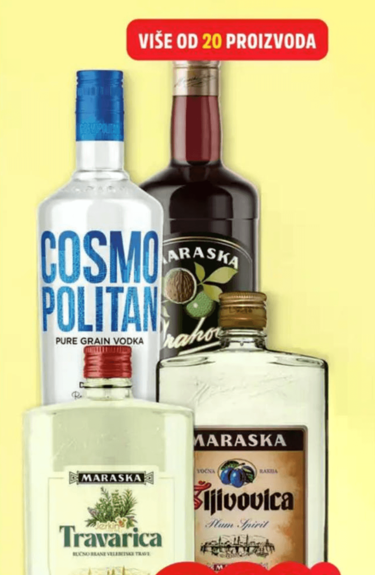 Maraska Jaka alkoholna pića 0,7 l - 1 l - Akcija u trgovini Plodine
