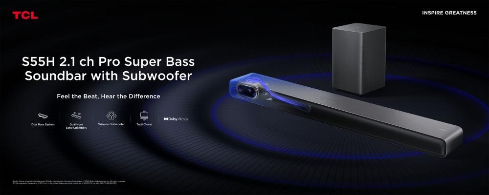 Soundbar TCL S55HE - Akcija u trgovini Pevex