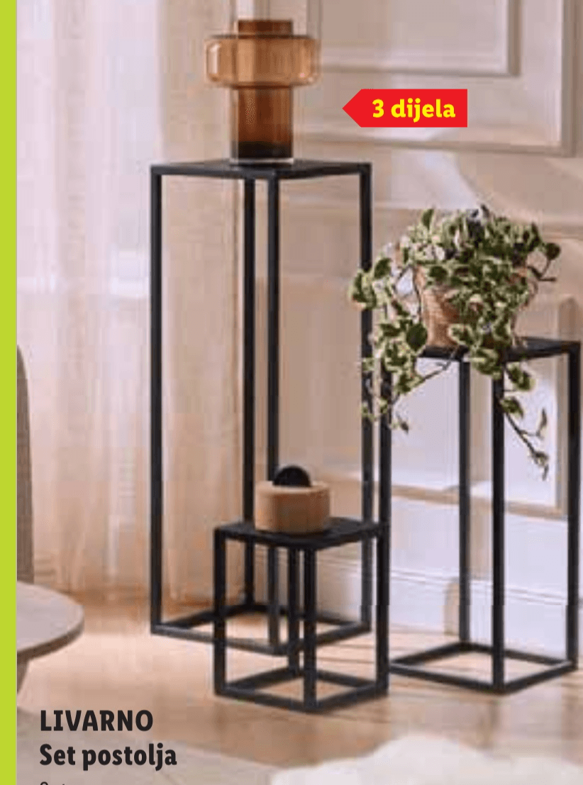 LIVARNO Set postolja - Akcija u trgovini Lidl