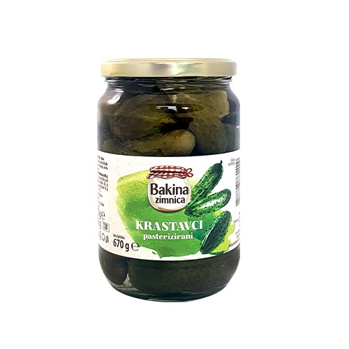 Bakina Zimnica Krastavci 350 g - Akcija u trgovini Studenac