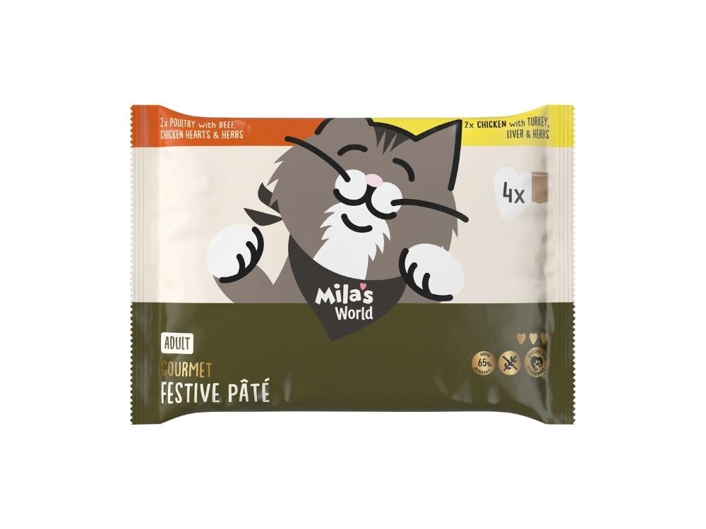 Mila's World hrskavi briketi za mačke s peradi Akcija u trgovini Lidl