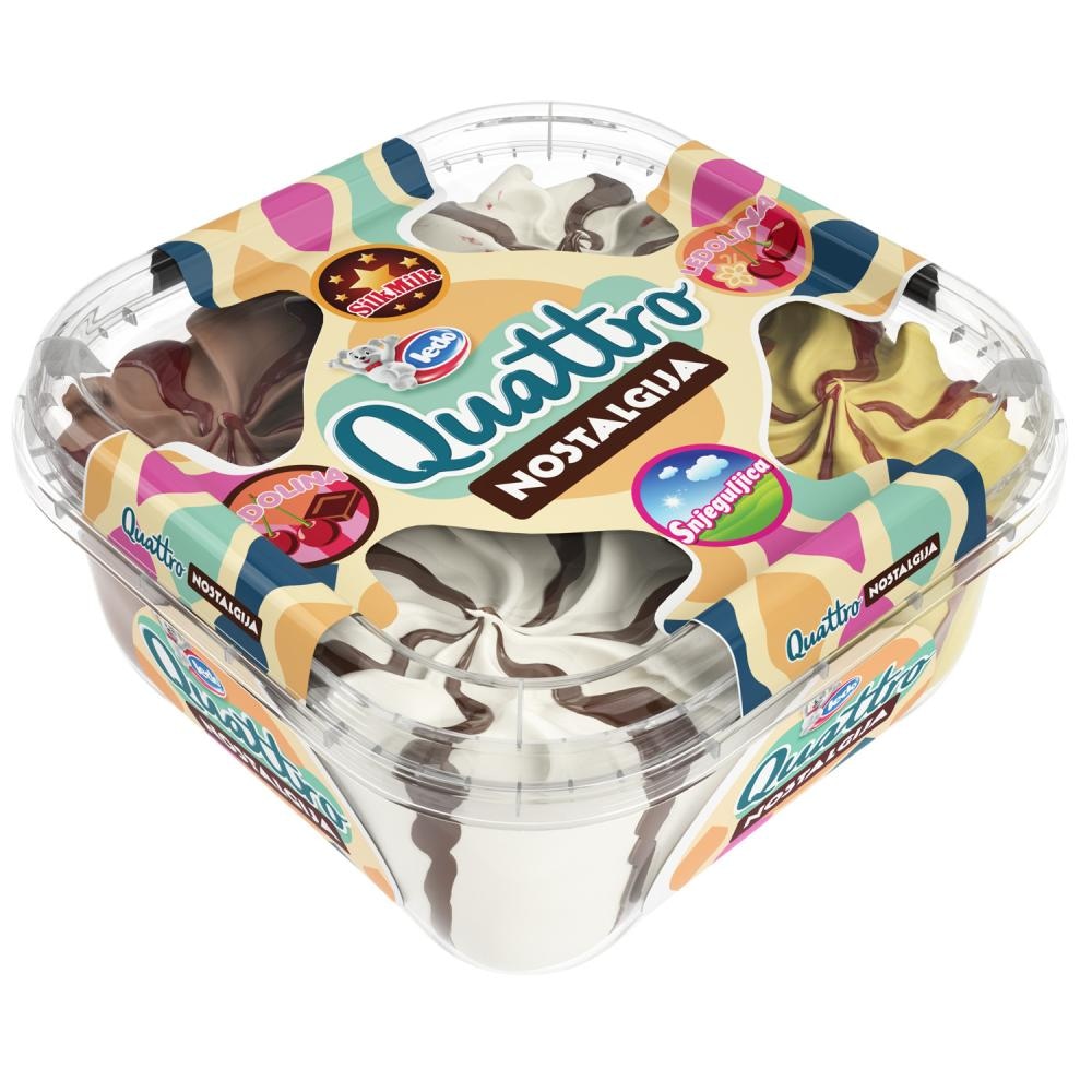 Quattro Sladoled 1650 ml Quattro, Ledo - Akcija u trgovini Tommy