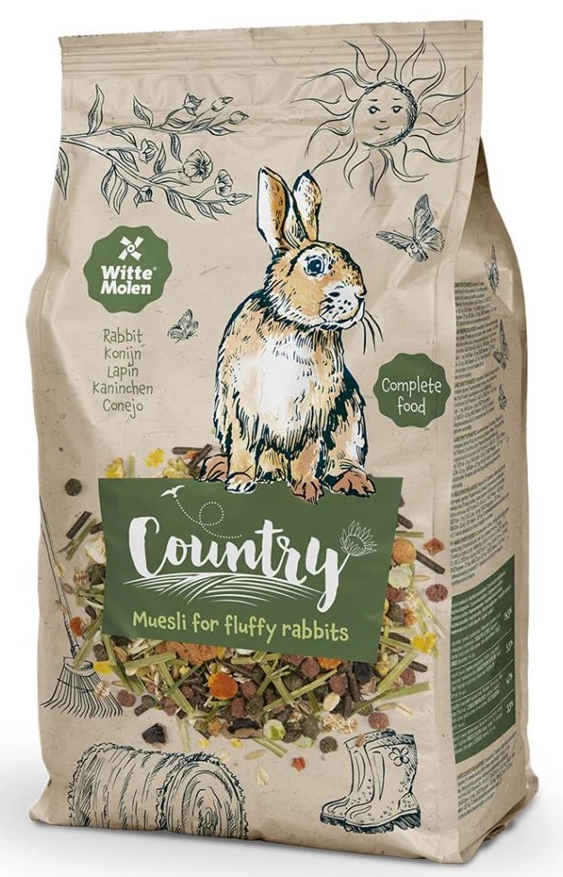 Country dopunska hrana za kuniće 2,5kg WITTE MOLEN - Akcija u trgovini Pet Centar
