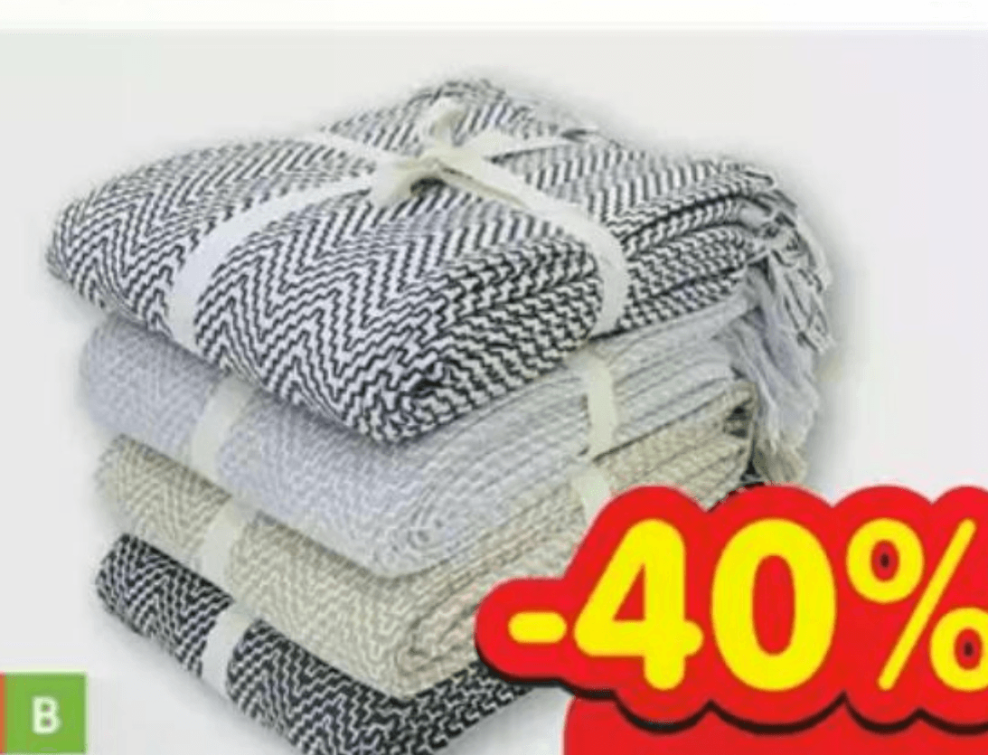 Prekrivač cca 150x240 cm - Akcija u trgovini Plodine