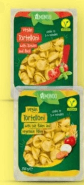 VEMOND Svježi veganski tortelloni 250 g Vemondo Akcija u trgovini Lidl