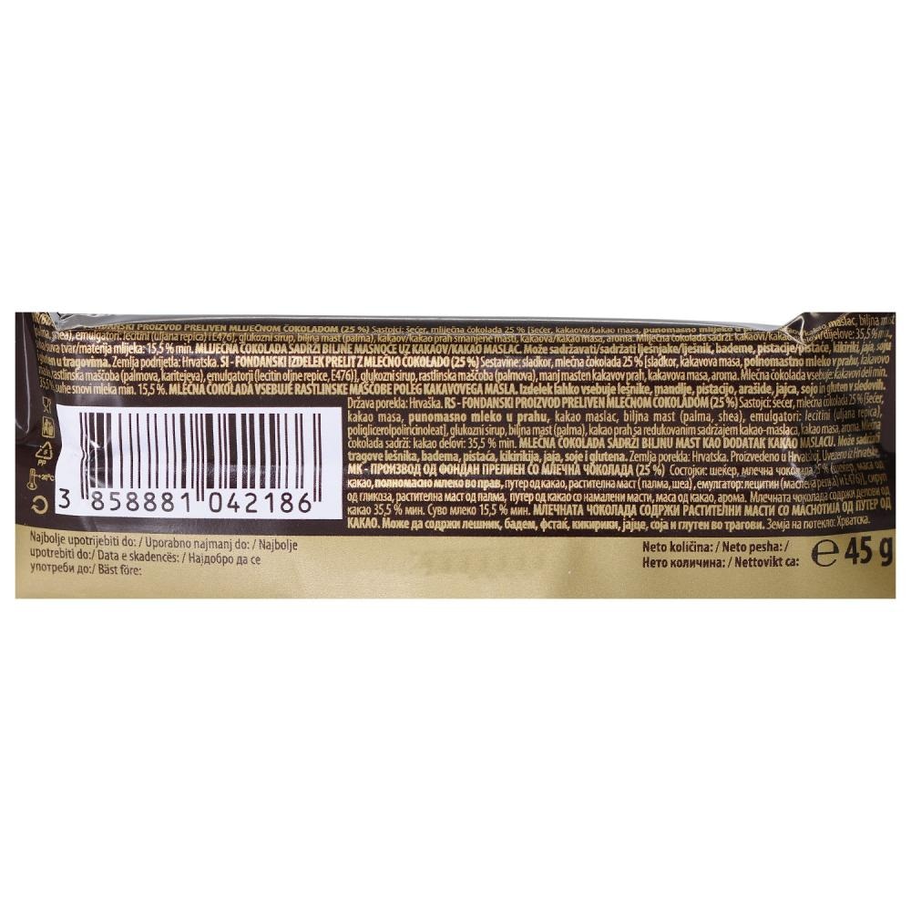 Kandit Rum pločice 45 g - Akcija u trgovini Bipa