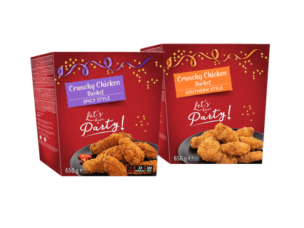 Crunchy Chicken Bucket 650 g - Akcija u trgovini Lidl