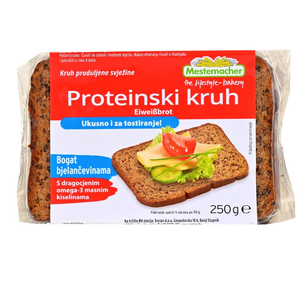 Master Proteinski kruh 250g Mestemacher - Akcija u trgovini Konzum