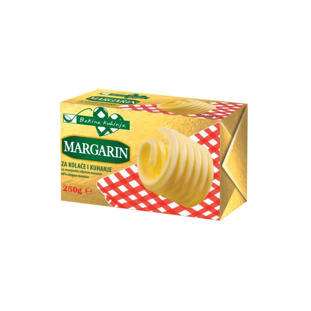 Margarin za kolače i kuhanje 250 g Bakina kuhinja - Akcija u trgovini Stanić Diskont