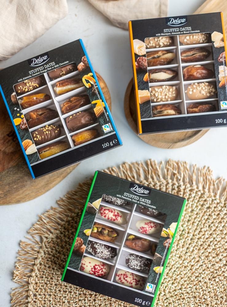 Premium punjene datulje 100 g Deluxe - Akcija u trgovini Lidl