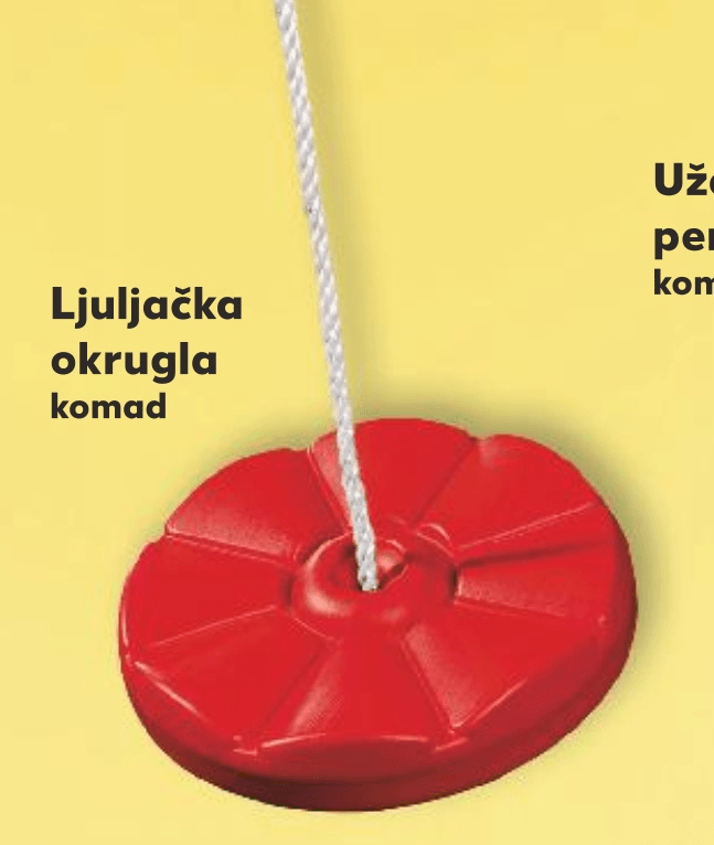 Ljuljačka okrugla - Akcija u trgovini Kaufland