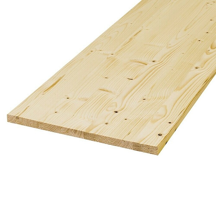 Masivna lijepljena ploča smreka deb. 18 mm, š 200-400 mm - Akcija u trgovini Bauhaus