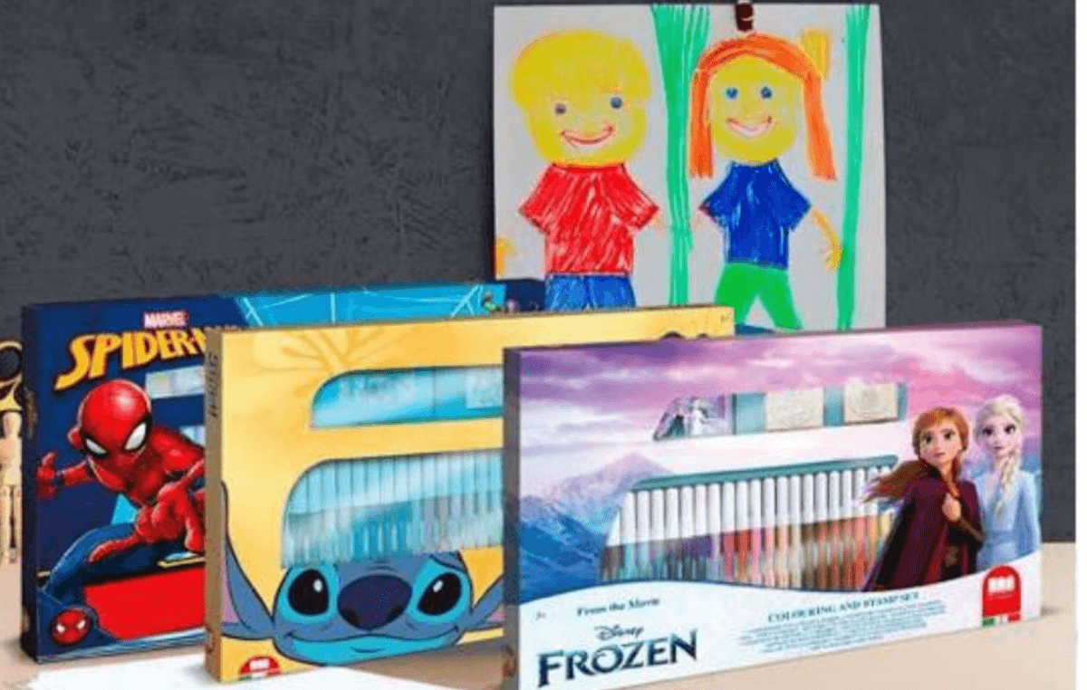 Set za bojanje GIOTTO - Akcija u trgovini Eurospin