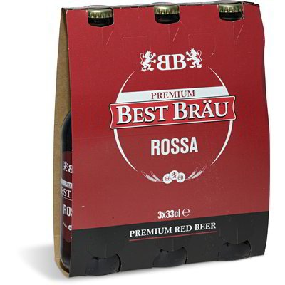 Premium crveno pivo Best Bräu 3 x 330 ml - Akcija u trgovini Eurospin