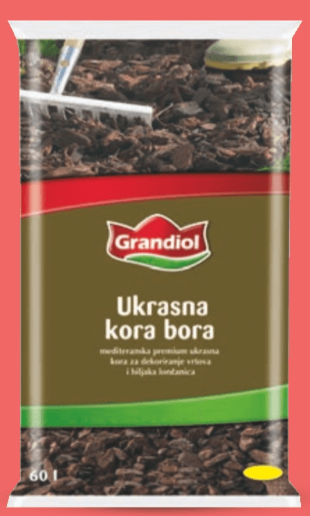 Malč od kore drveta 60 l Grandiol - Akcija u trgovini Lidl