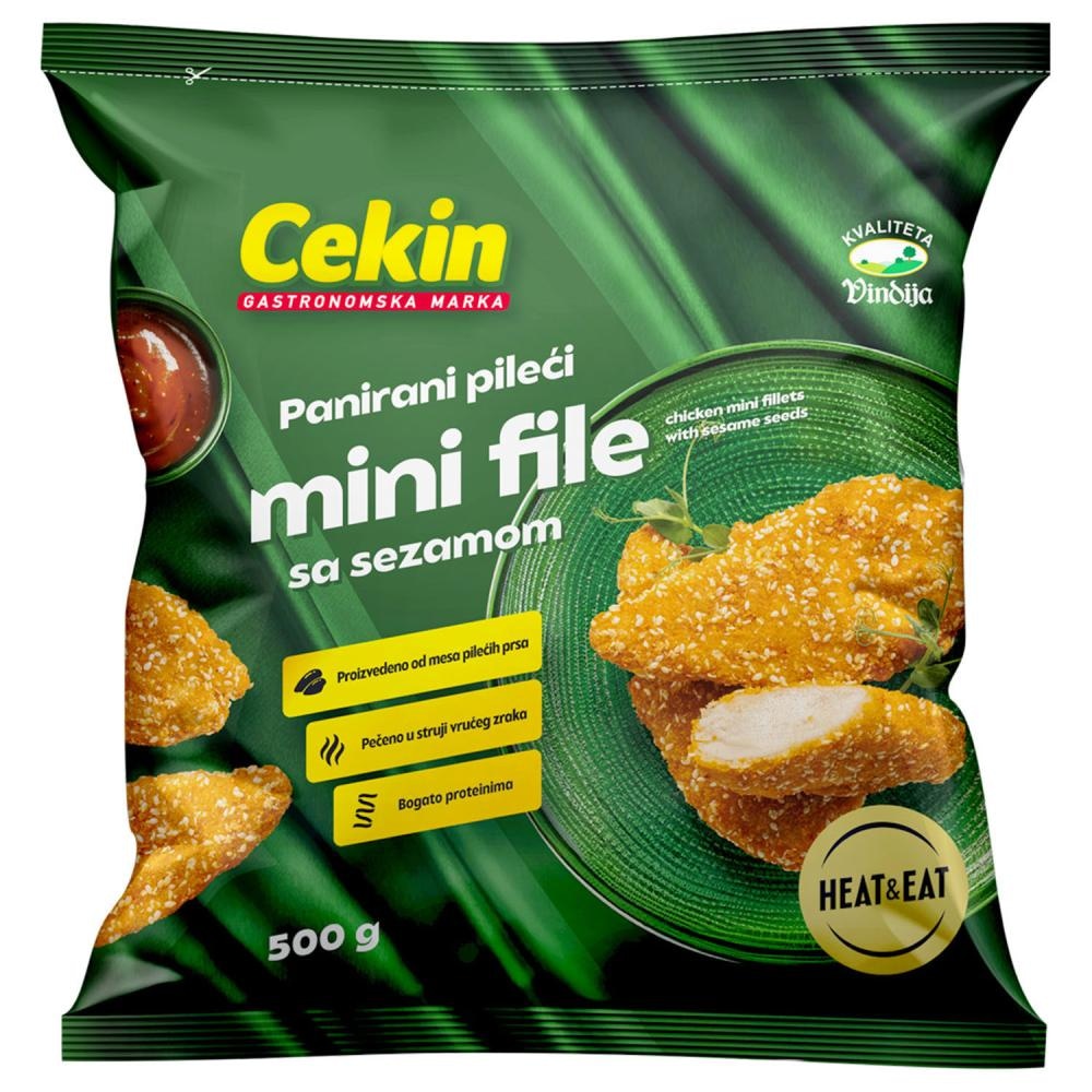 PANIRANI PILEĆI MINI FILE SA SEZAMOM 1 kg - Akcija u trgovini Konzum