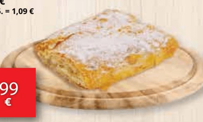 Mlinar savijača sa sirom 100 g Akcija u trgovini Djelo