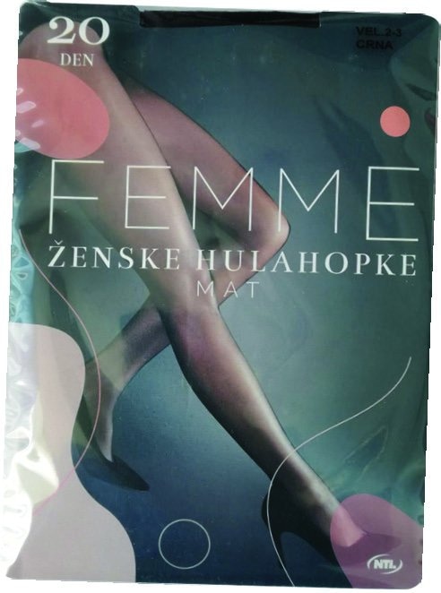 Femme Hulahop crna 1 kom - Akcija u trgovini NTL