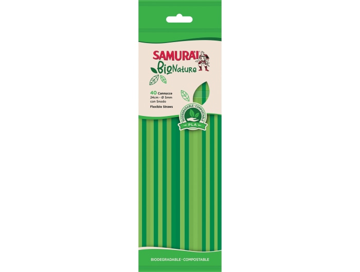 Samurai Slamke biorazgradive 1 pak, 40 kom - Akcija u trgovini Tommy