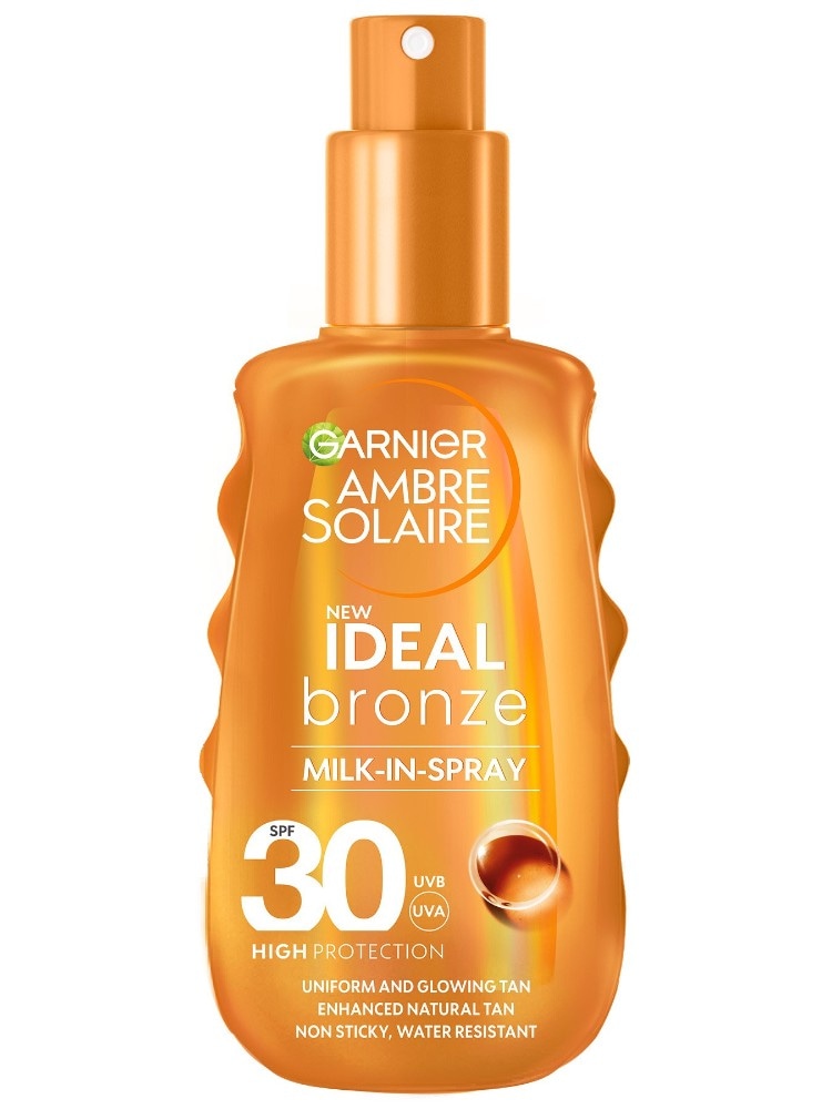 Garnier Ambre Solaire Ideal bronze mlijeko za sunčanje u spreju 150 ml - Akcija u trgovini Dm