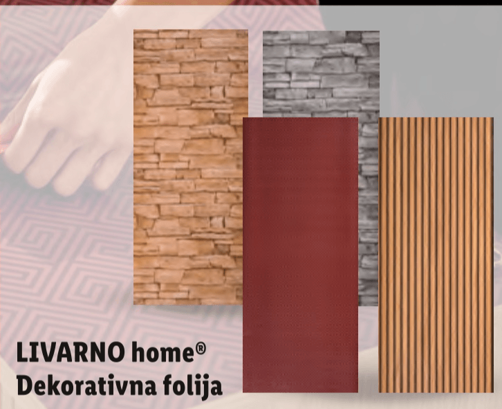 LIVARNO home® Dekorativna folija - Akcija u trgovini Lidl