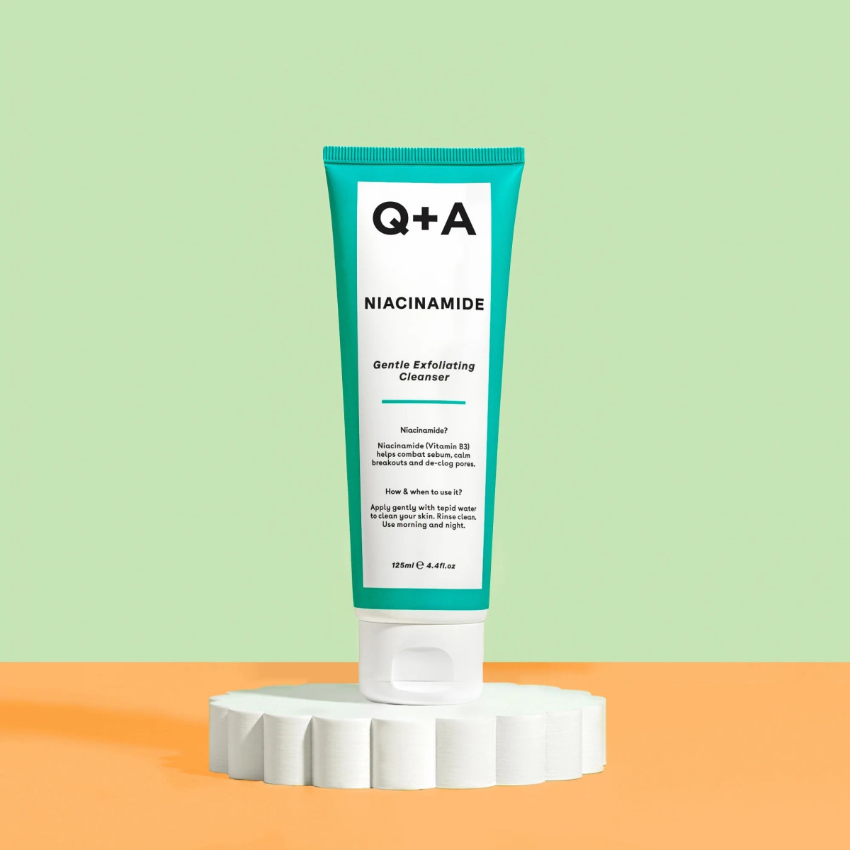 Q+A Niacinamide Gentle Exfoliating Cleanser 125 ml - Akcija u trgovini Bipa