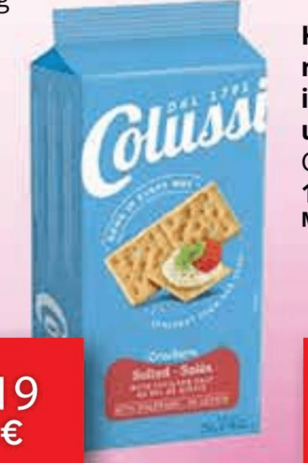 Colussi Krekeri slani 250 g - Akcija u trgovini Djelo