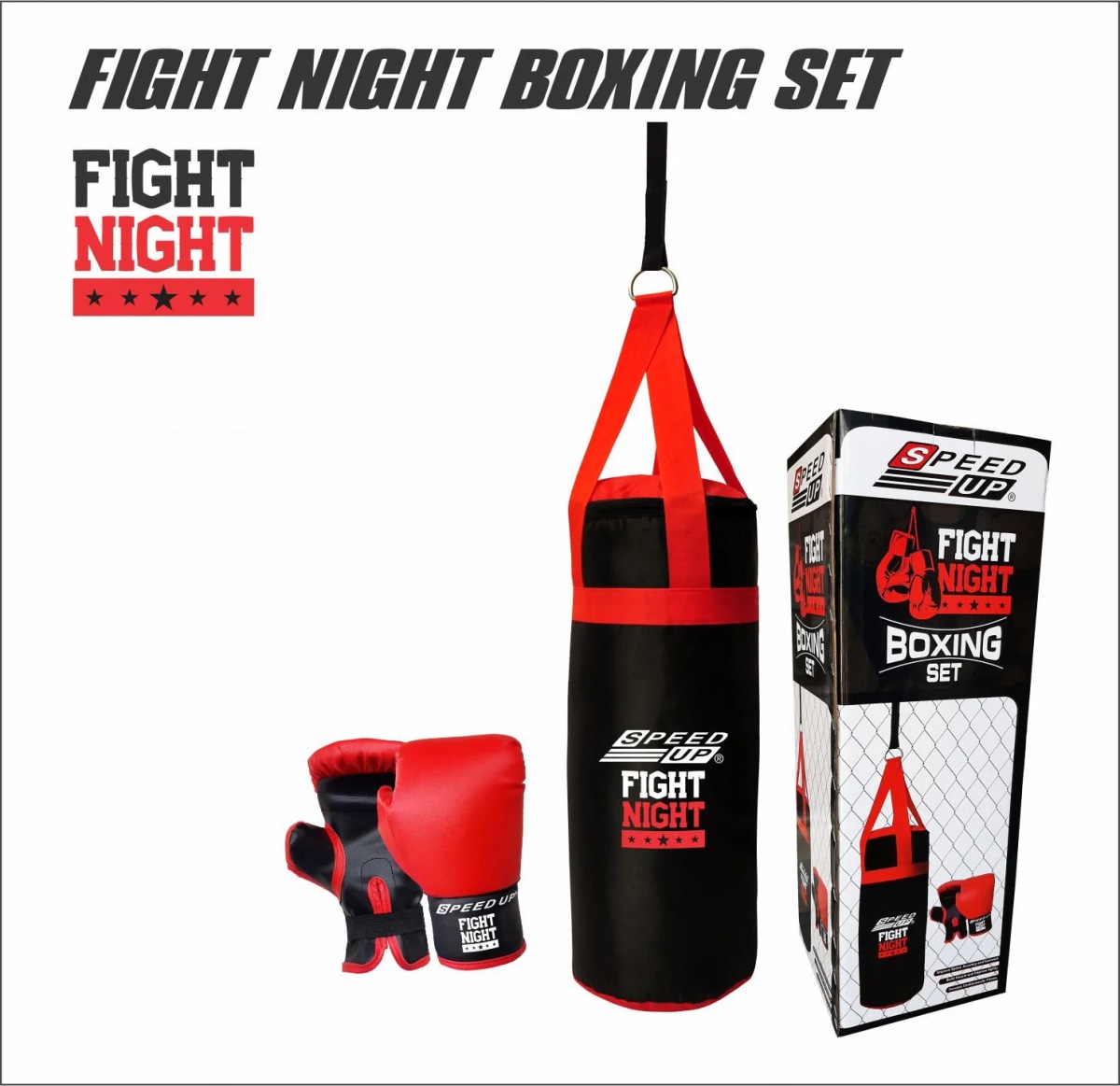 Set za boksanje Fight Night 1 set - Akcija u trgovini Spar