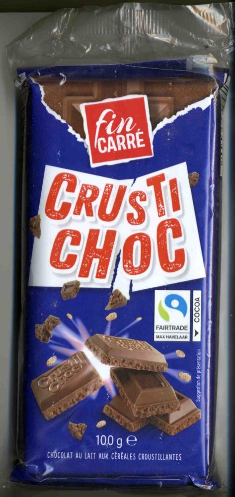 Fin Carré Crusti Choc Milk Chocolate with Crispy Cereals 100 g e - Akcija u trgovini Lidl