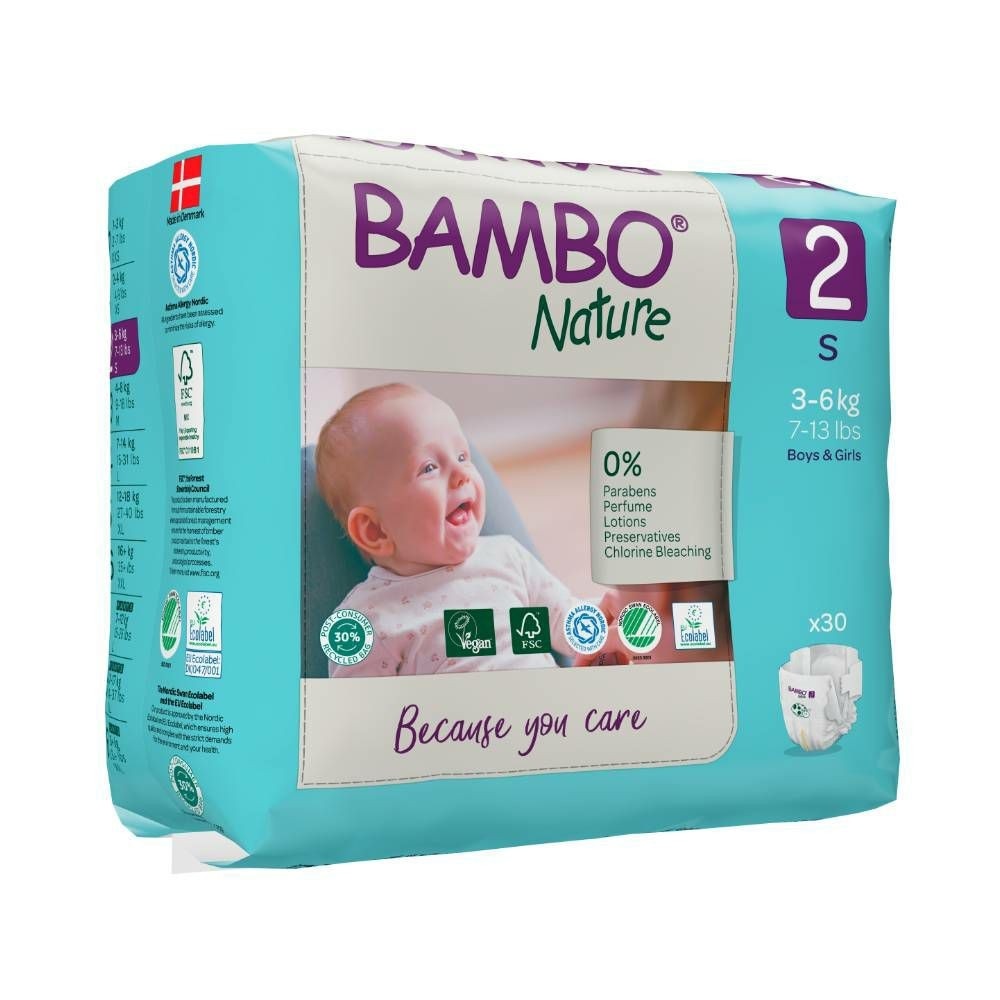 Dječje pelene Bambo Nature S2 30/1 Akcija u trgovini Spar
