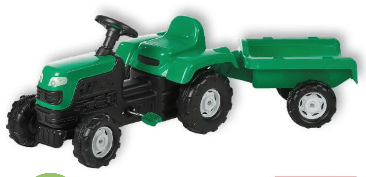 Traktor s prikolicom - Akcija u trgovini Kaufland