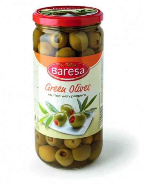 Baresa Masline punjene paprikom 420 g (ocijeđene mase) - Akcija u trgovini Lidl