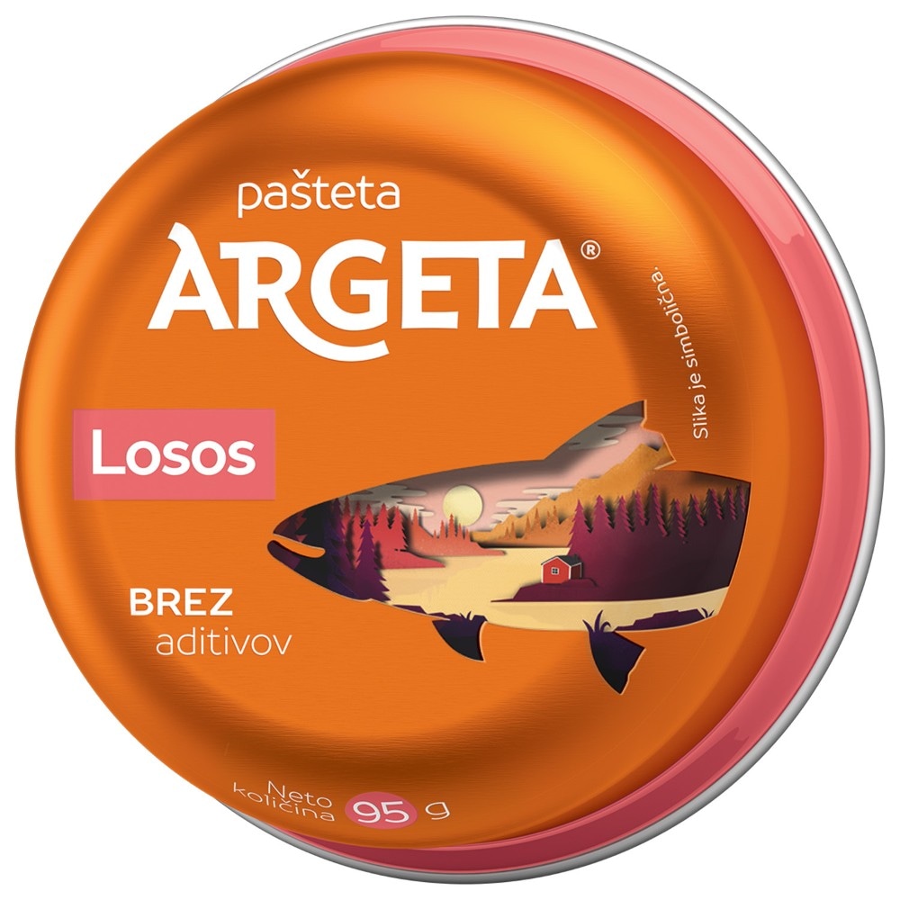 Argeta pašteta losos 95 g Akcija u trgovini Vrutak