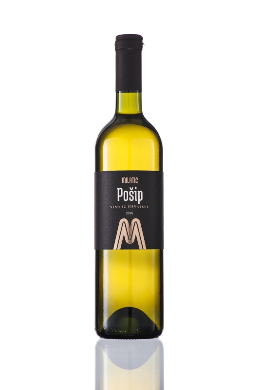 Vino Pošip 0,75l Milatić - Akcija u trgovini Konzum