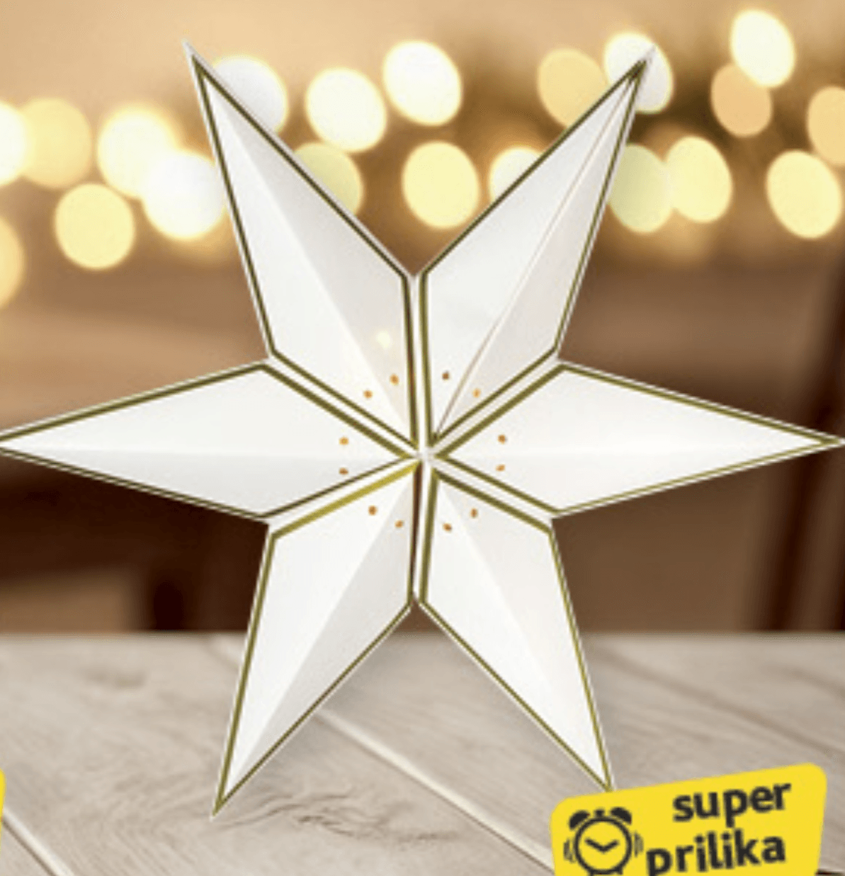 LED zvijezda - Akcija u trgovini Konzum