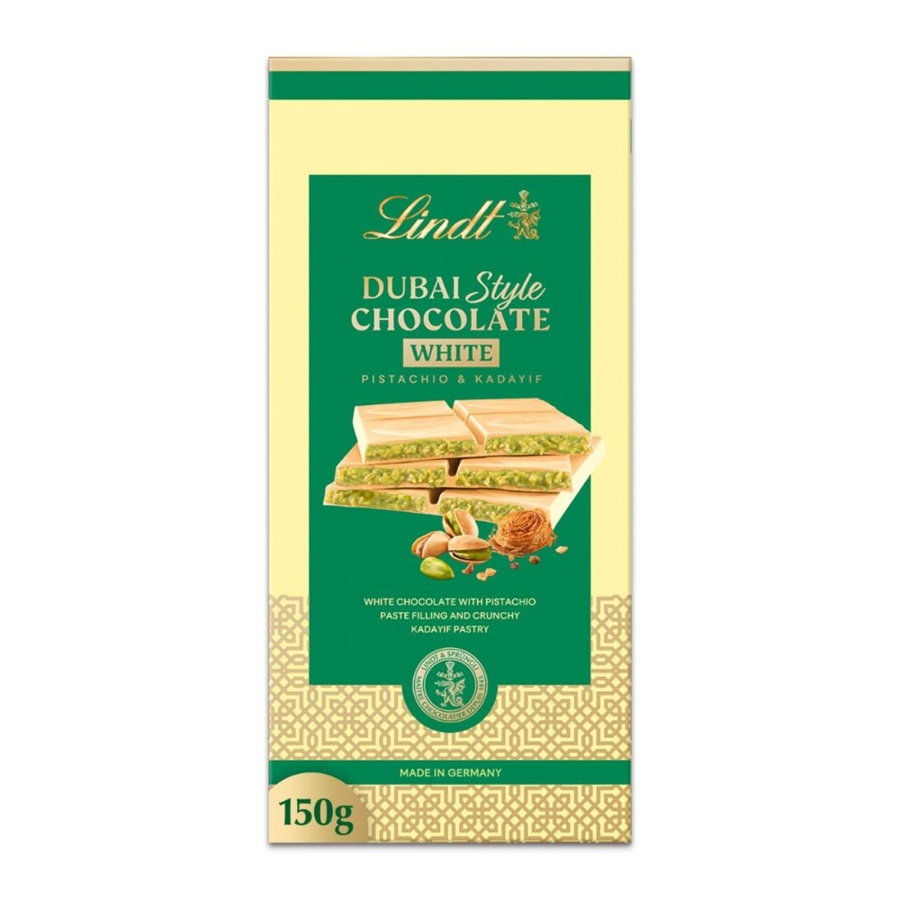 Lindt Dubai Style White 150 g Akcija u trgovini Žabac